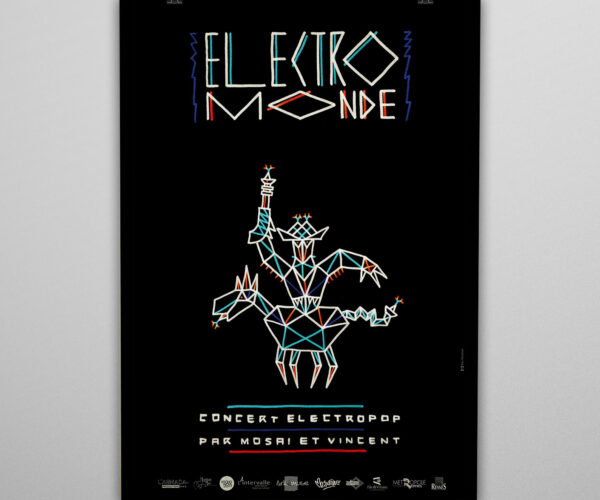 Electromonde Affiche Marc Blanchard