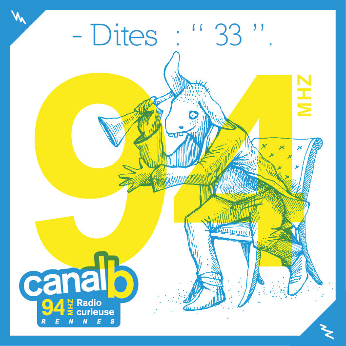 Canal B - Radio Curieuse - Graphisme