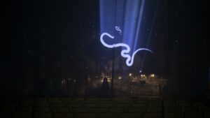 Nahasdzáán in the Glittering World - Mapping vidéo par Marc de Blanchard
